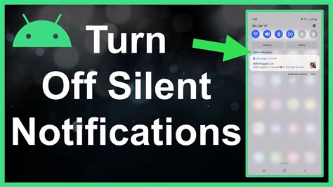 how to turn off silenced notifications|How do I turn off the silence notifications